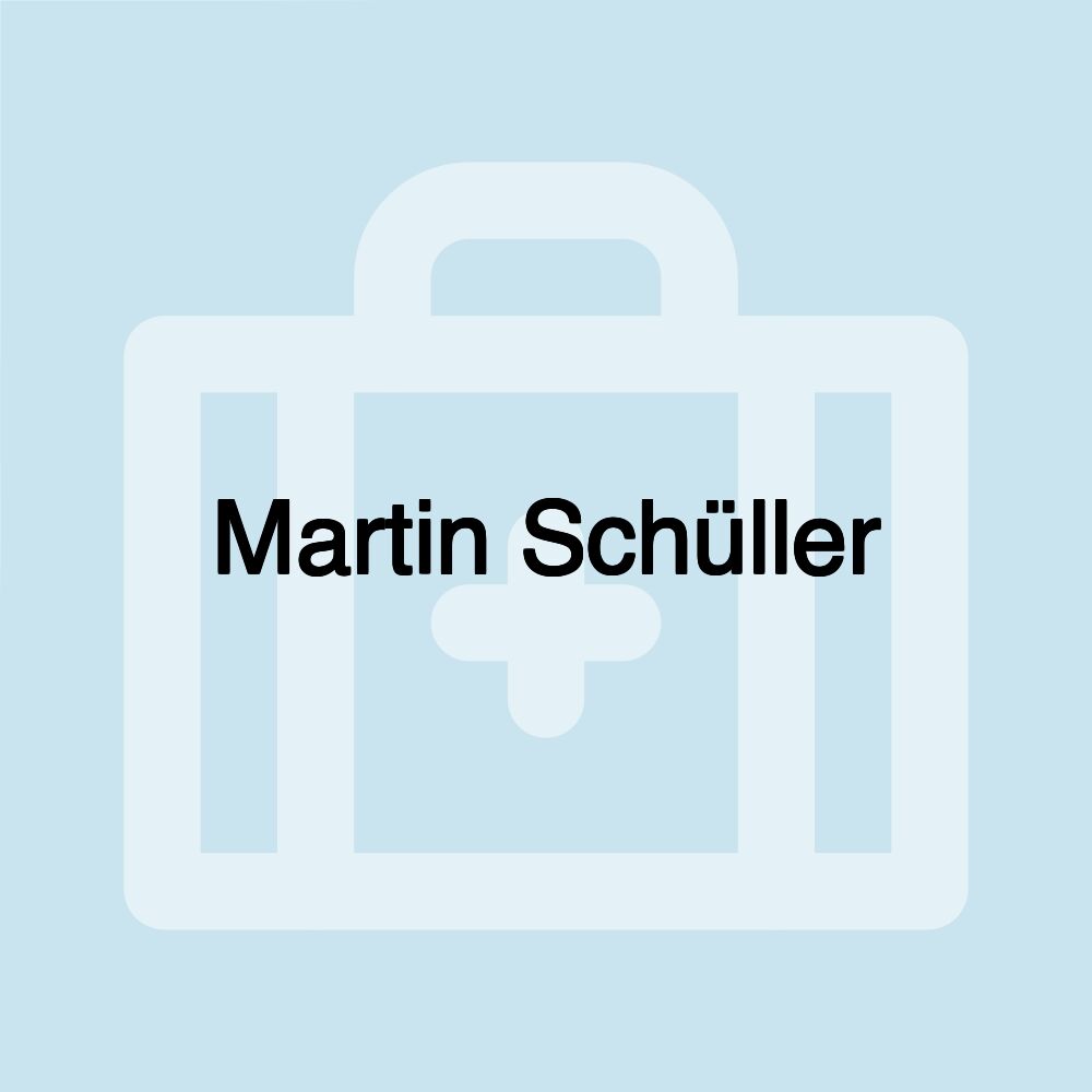 Martin Schüller