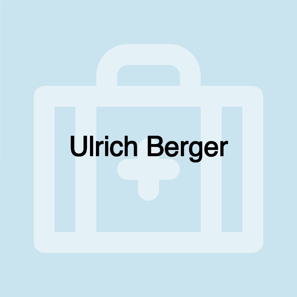 Ulrich Berger