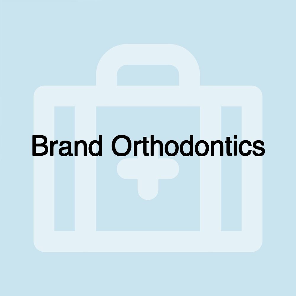 Brand Orthodontics