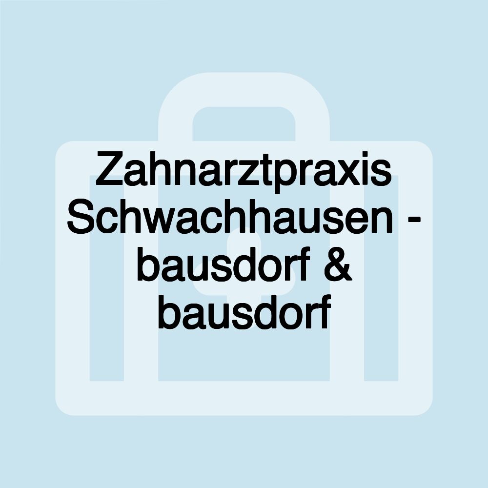 Zahnarztpraxis Schwachhausen - bausdorf & bausdorf