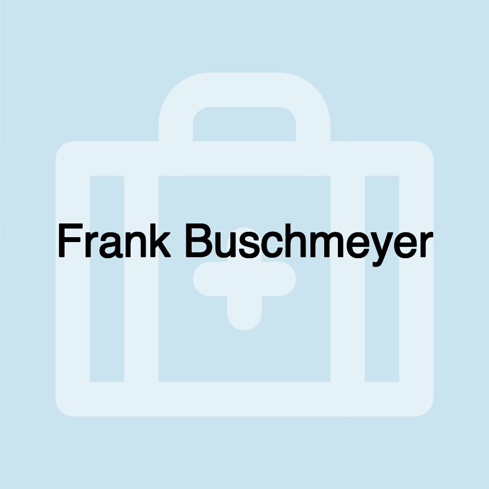 Frank Buschmeyer