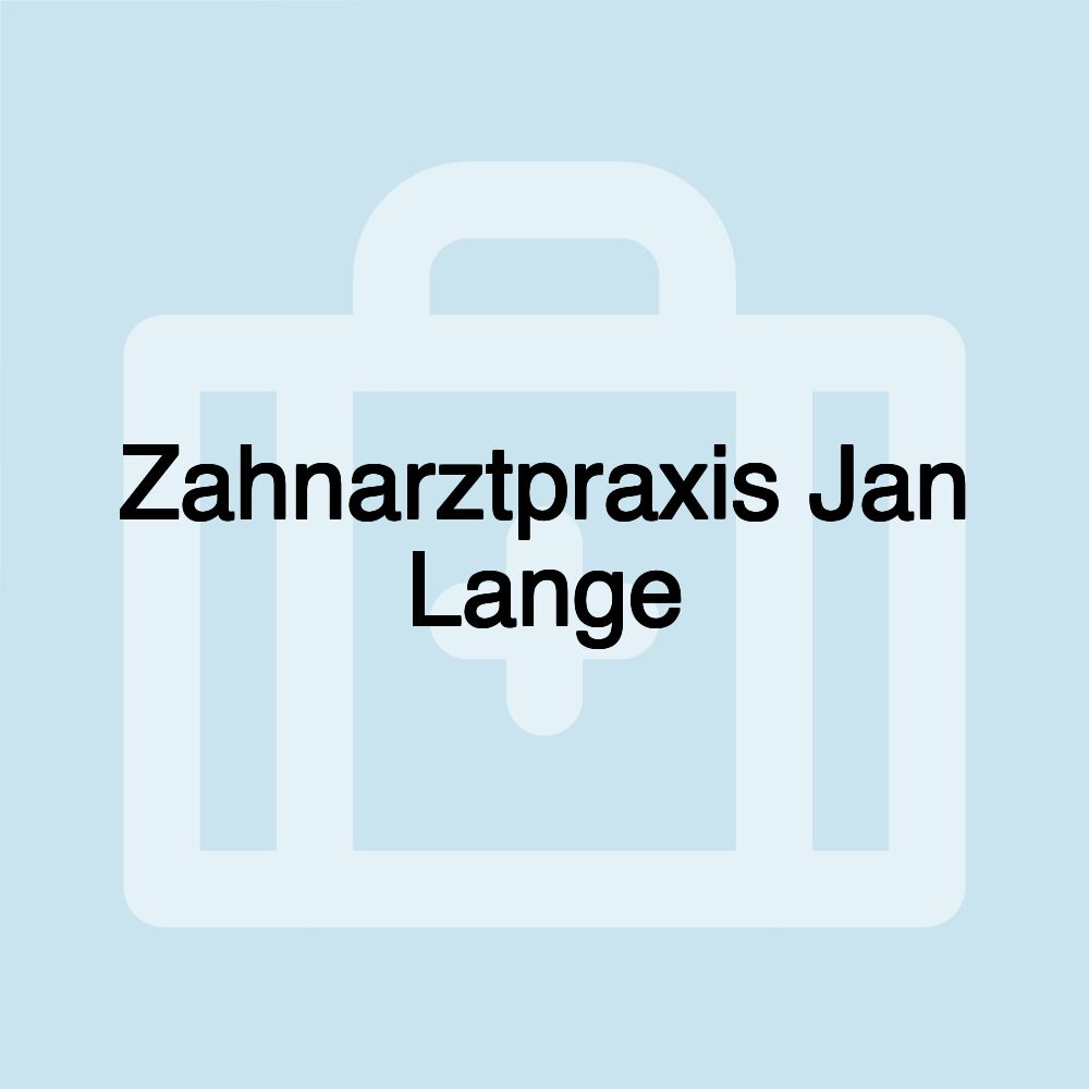 Zahnarztpraxis Jan Lange