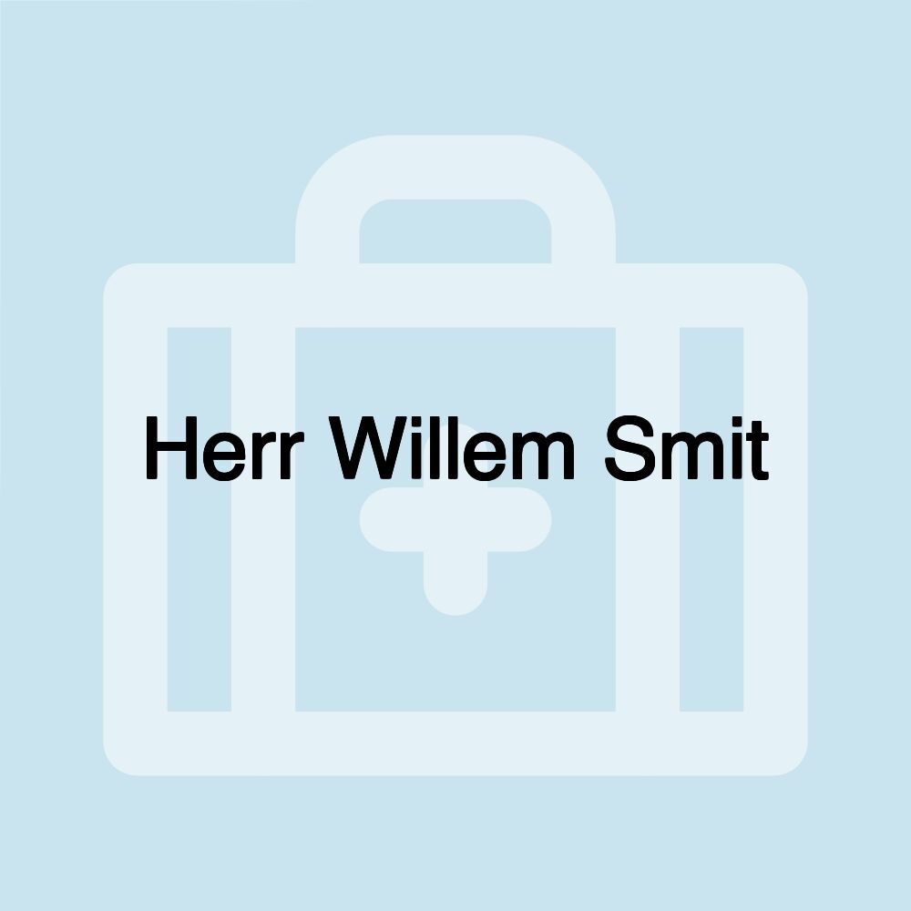 Herr Willem Smit