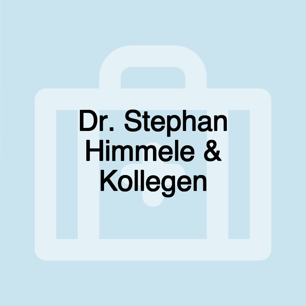 Dr. Stephan Himmele & Kollegen