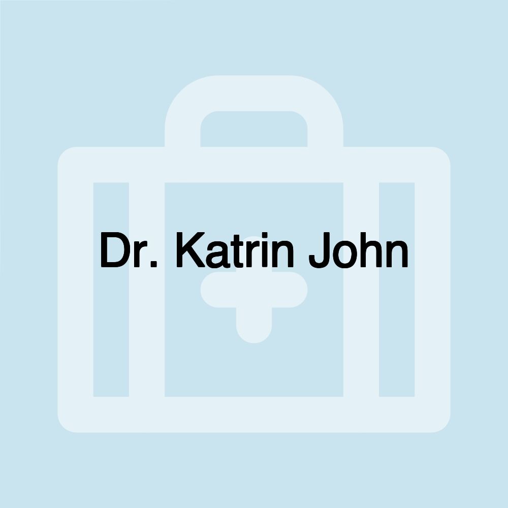 Dr. Katrin John