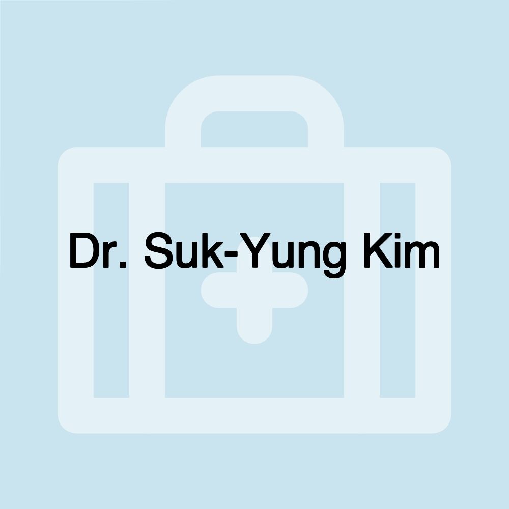 Dr. Suk-Yung Kim