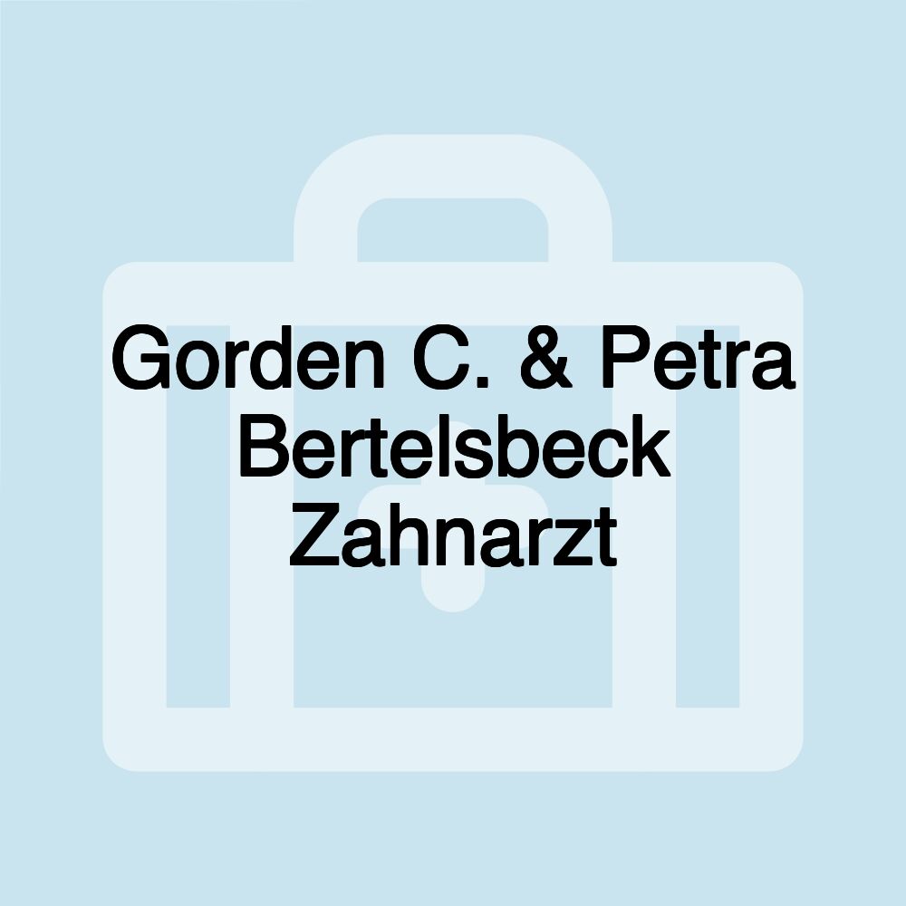 Gorden C. & Petra Bertelsbeck Zahnarzt