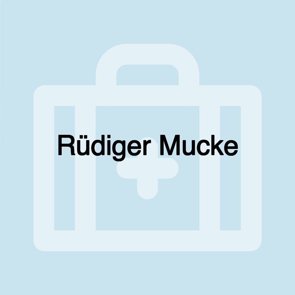 Rüdiger Mucke