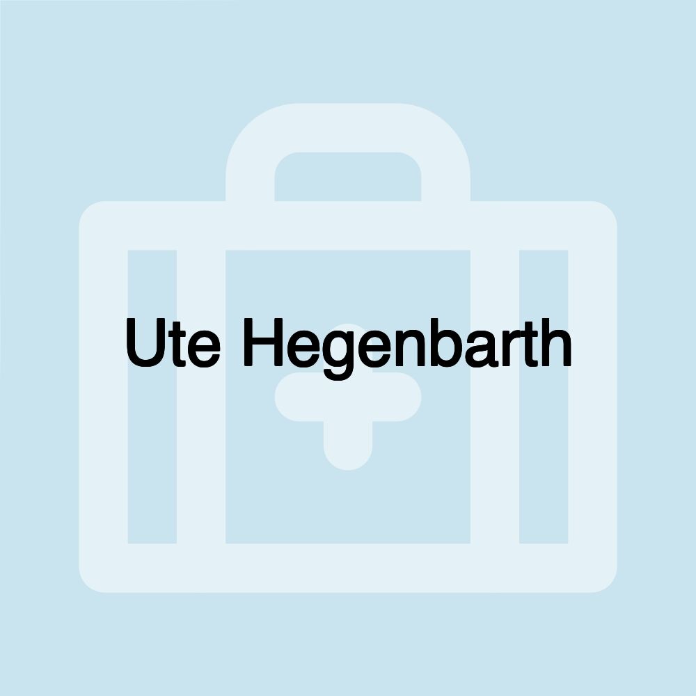 Ute Hegenbarth