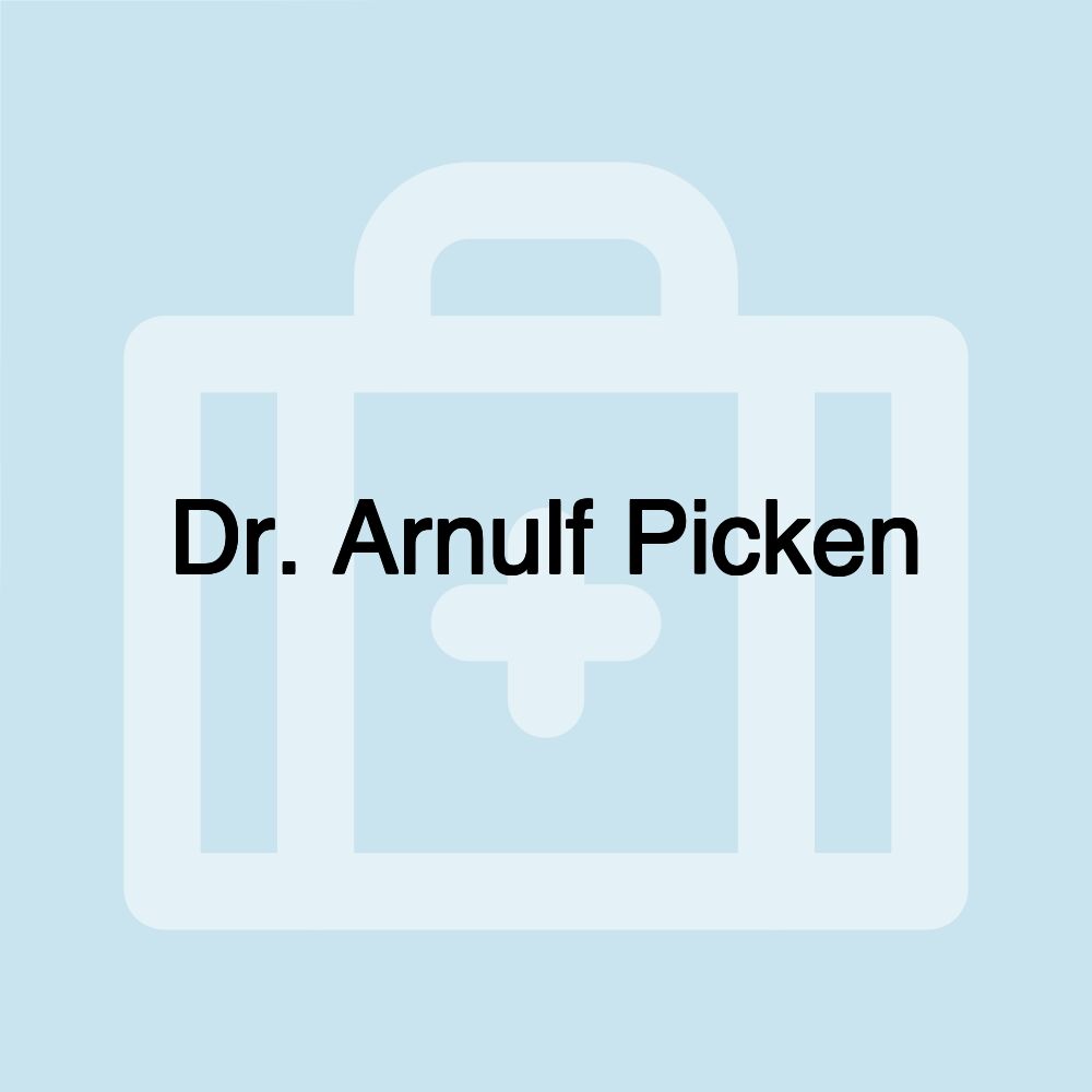 Dr. Arnulf Picken