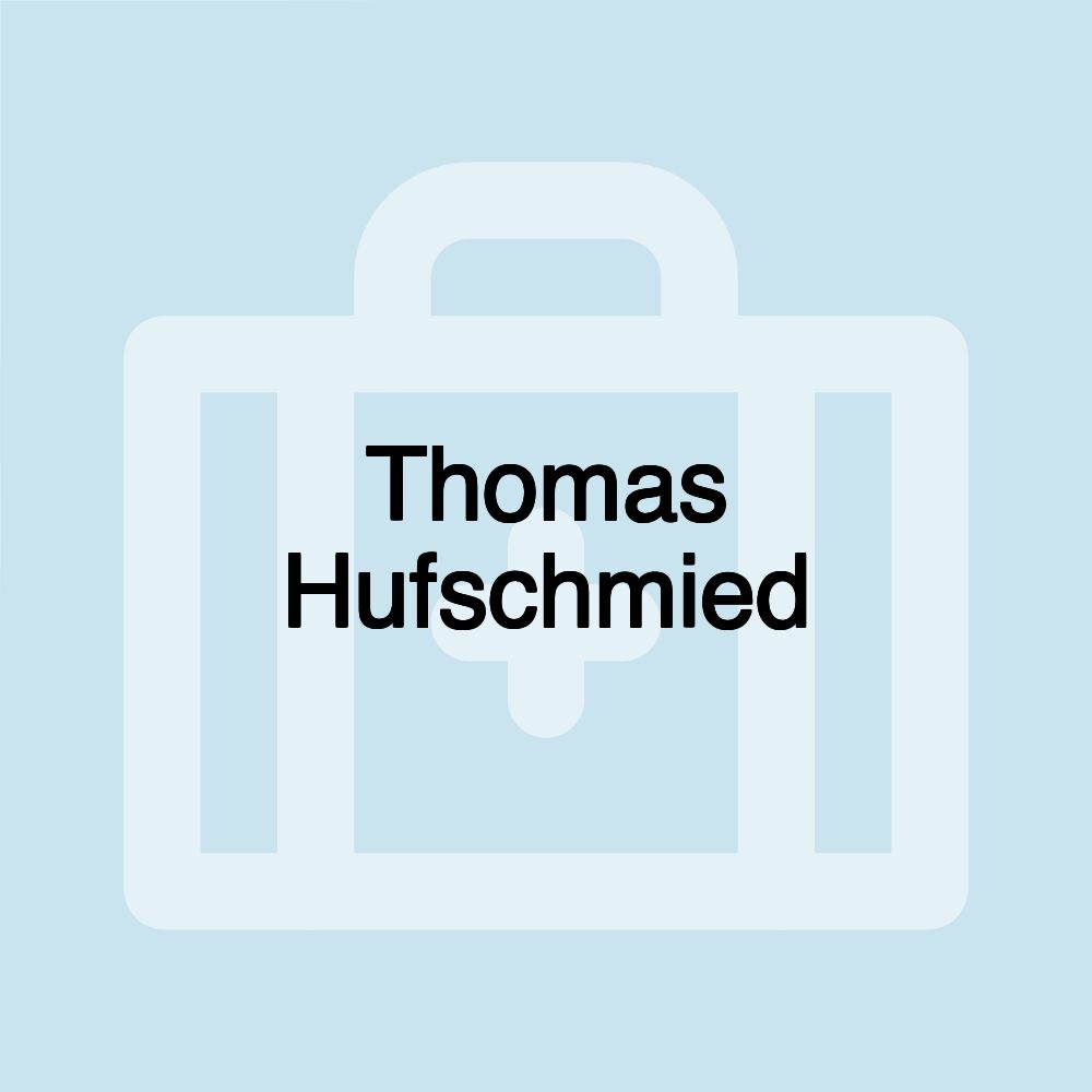 Thomas Hufschmied