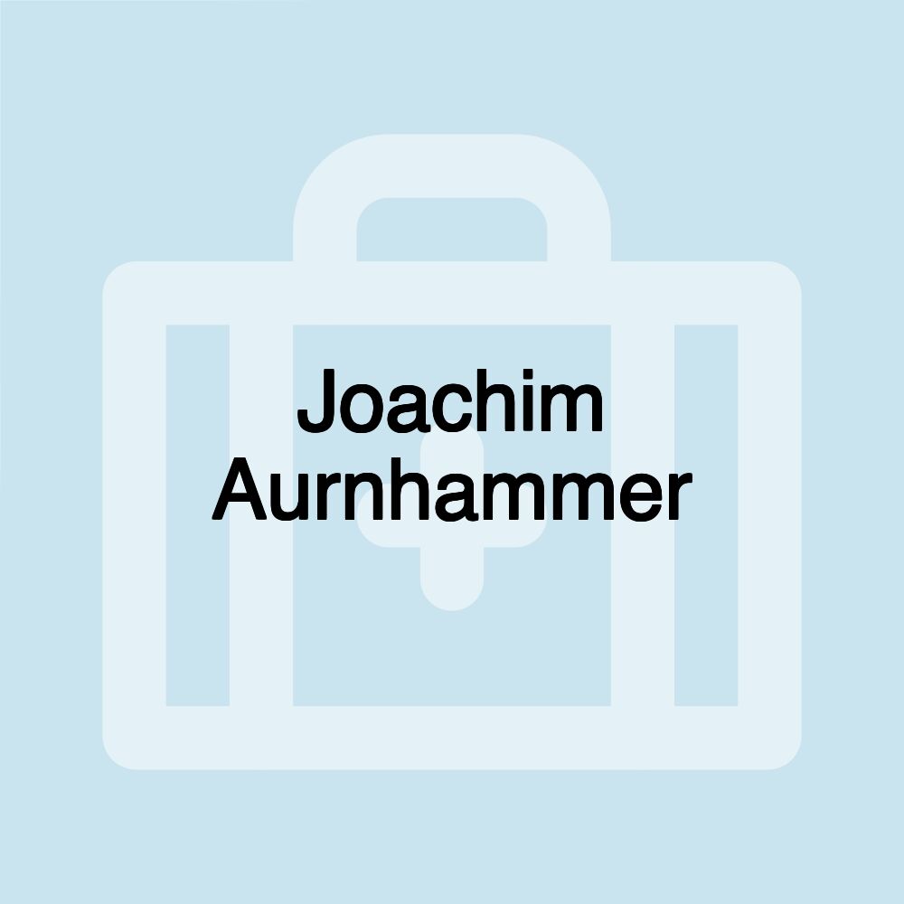 Joachim Aurnhammer