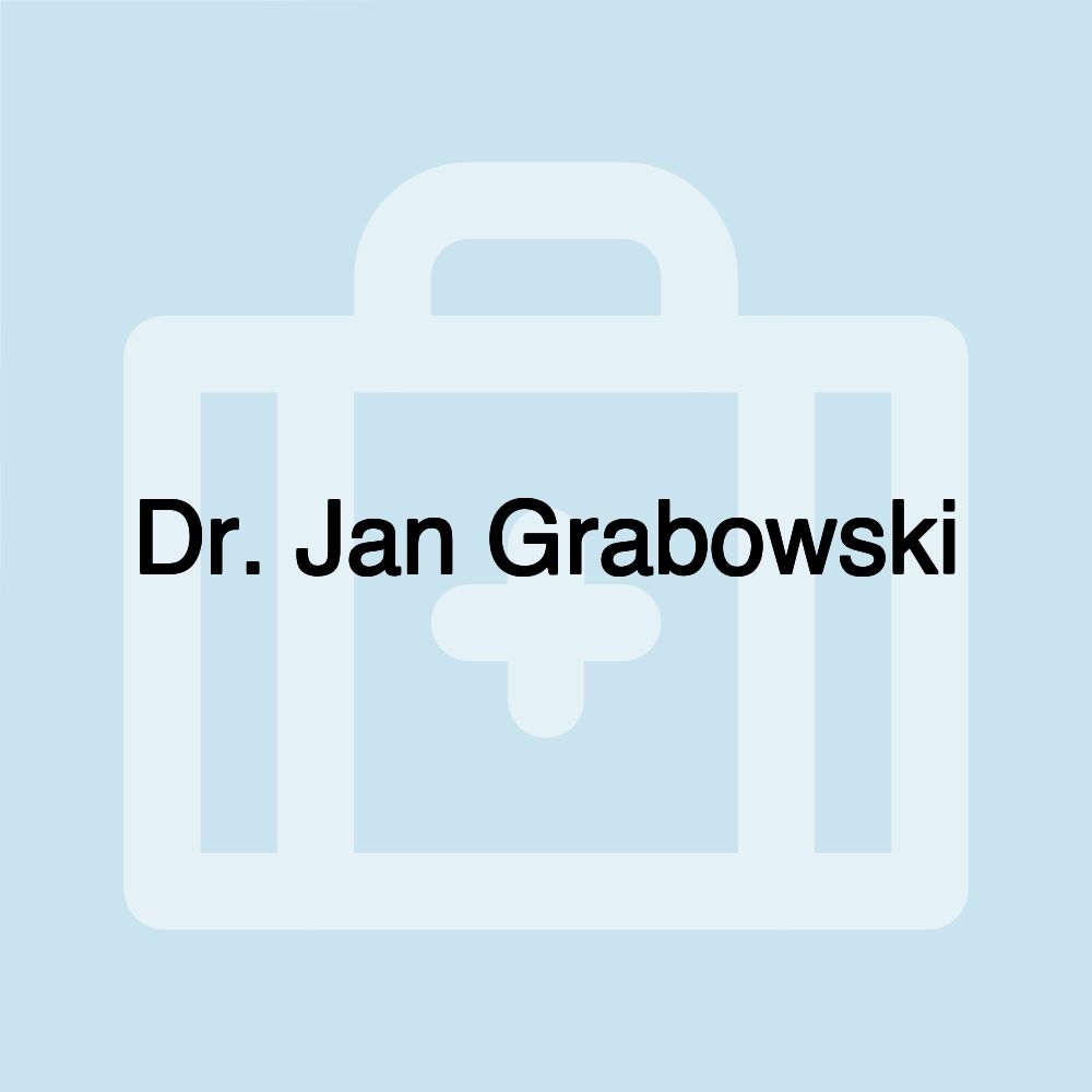 Dr. Jan Grabowski