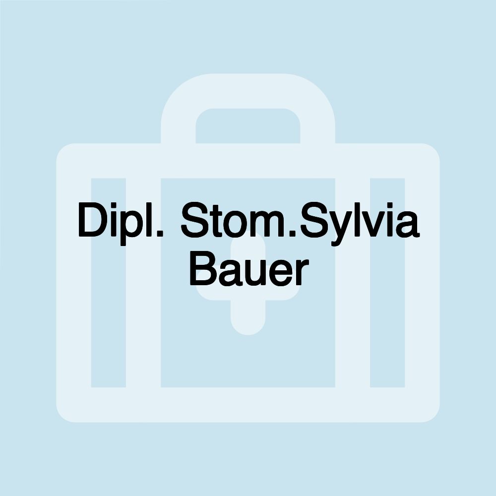 Dipl. Stom.Sylvia Bauer