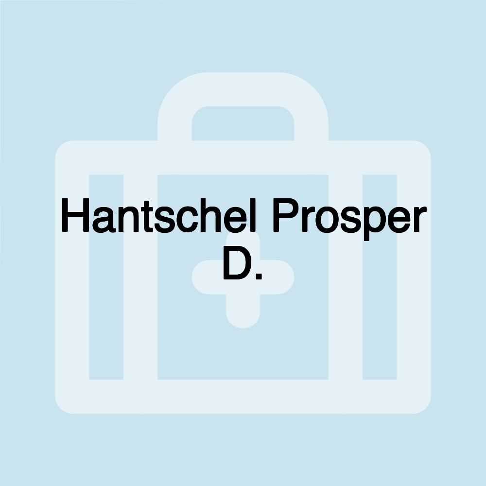 Hantschel Prosper D.