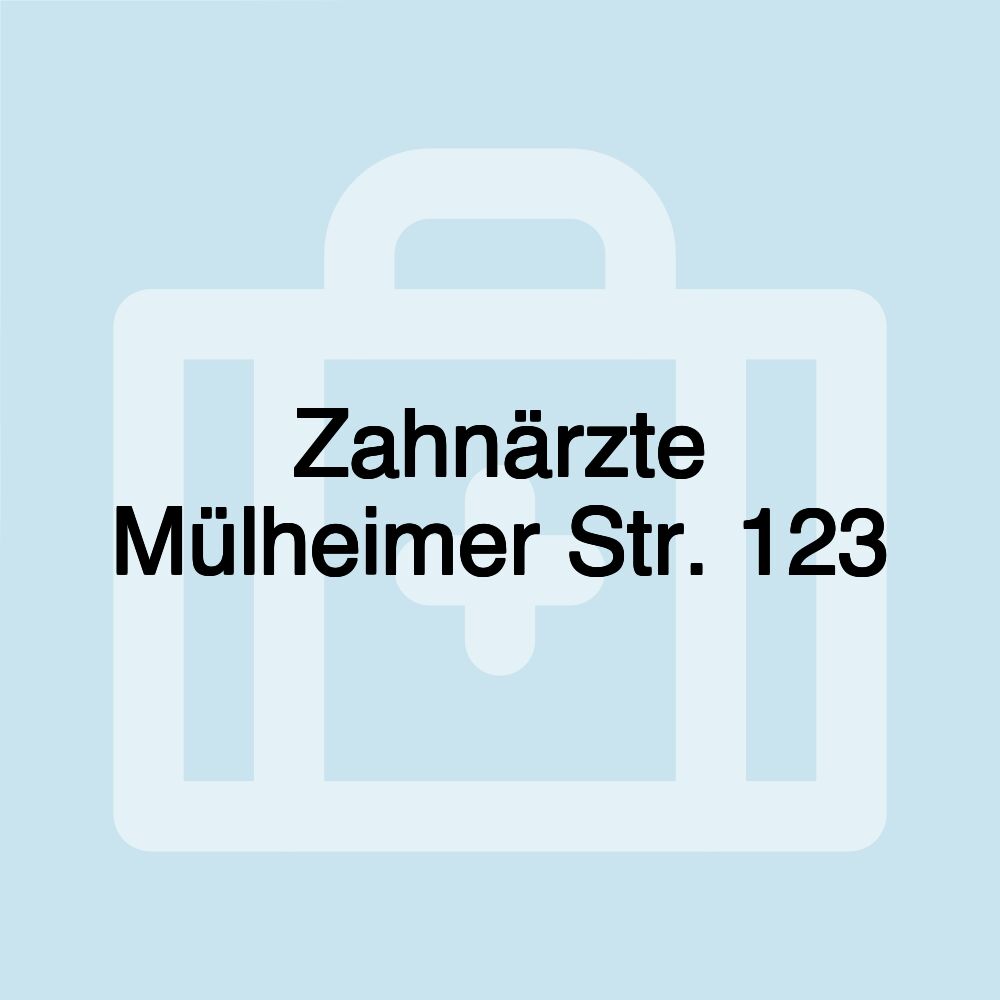 Zahnärzte Mülheimer Str. 123