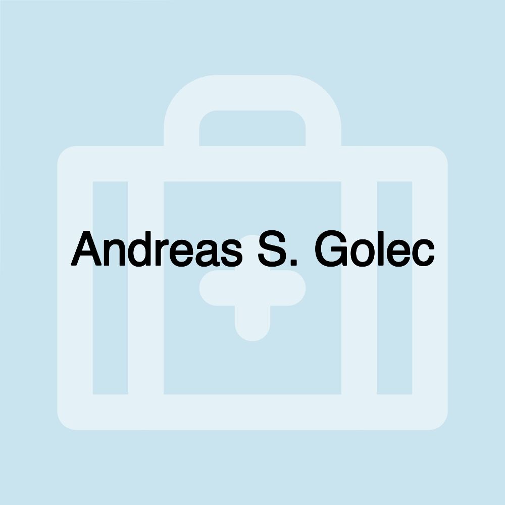 Andreas S. Golec