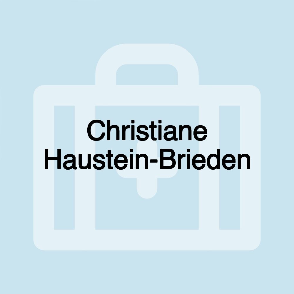 Christiane Haustein-Brieden