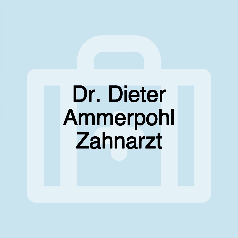 Dr. Dieter Ammerpohl Zahnarzt