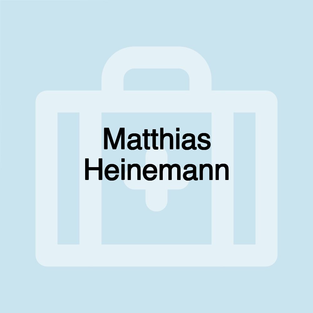 Matthias Heinemann