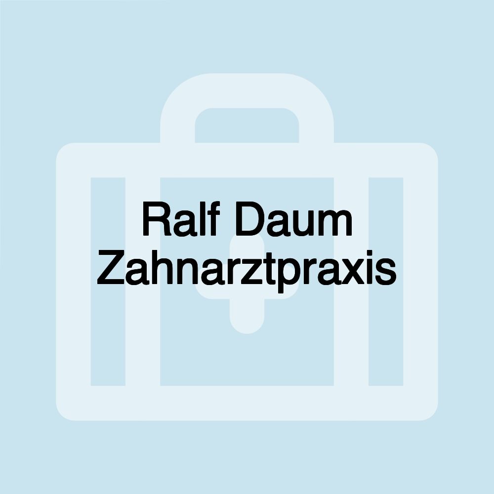 Ralf Daum Zahnarztpraxis