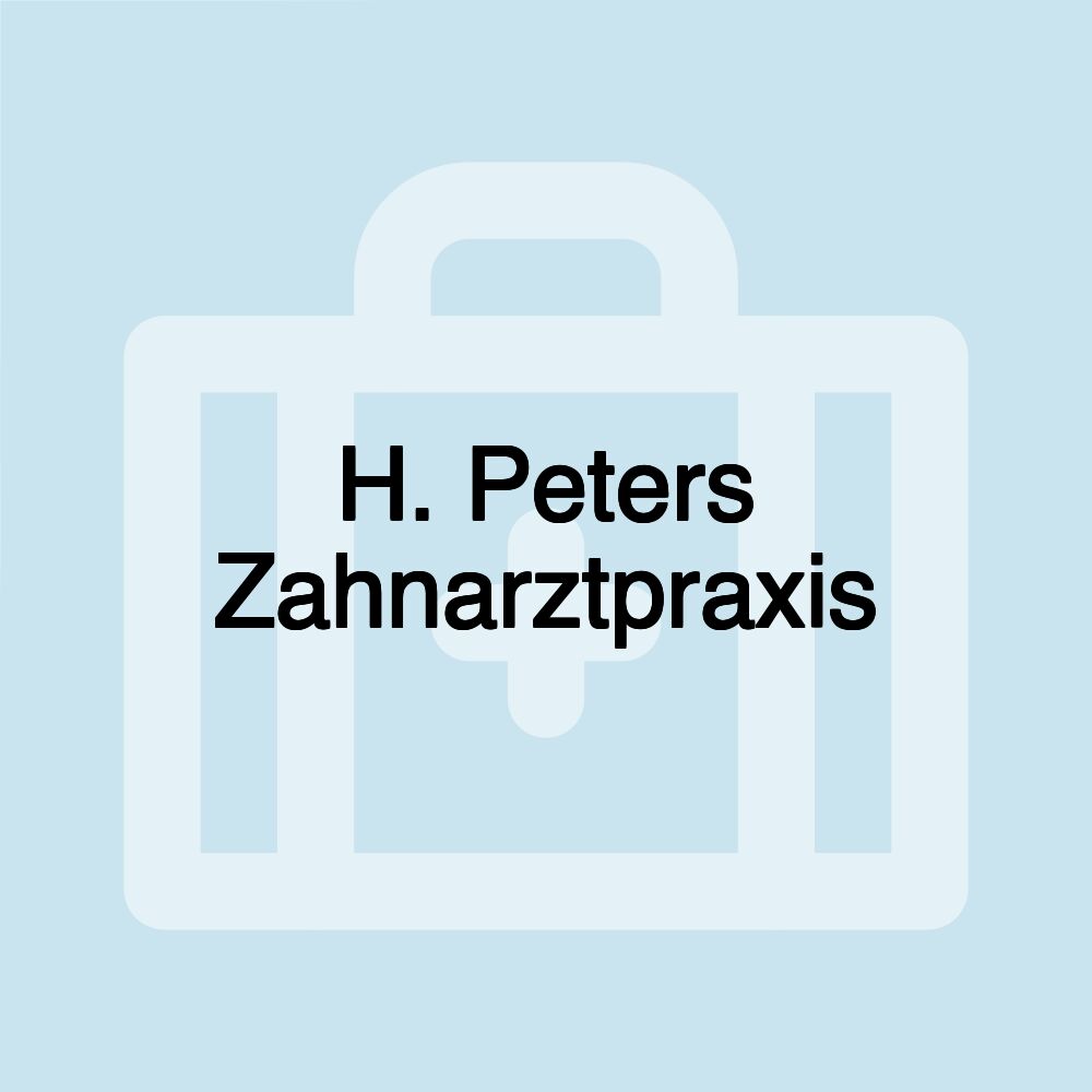 H. Peters Zahnarztpraxis