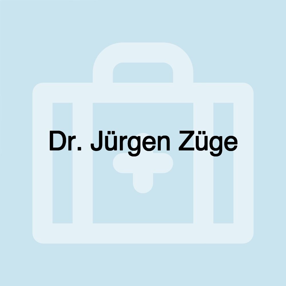 Dr. Jürgen Züge