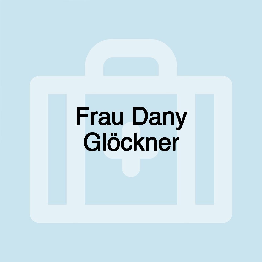 Frau Dany Glöckner