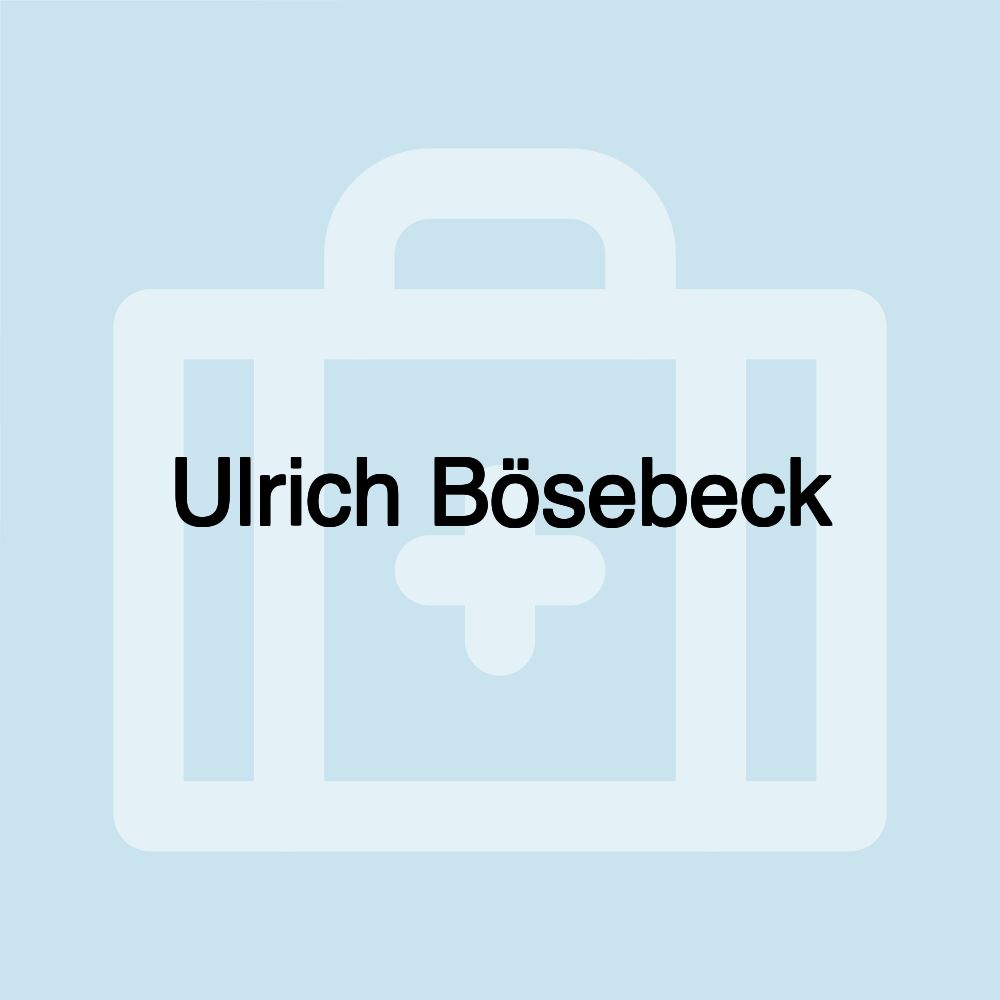 Ulrich Bösebeck