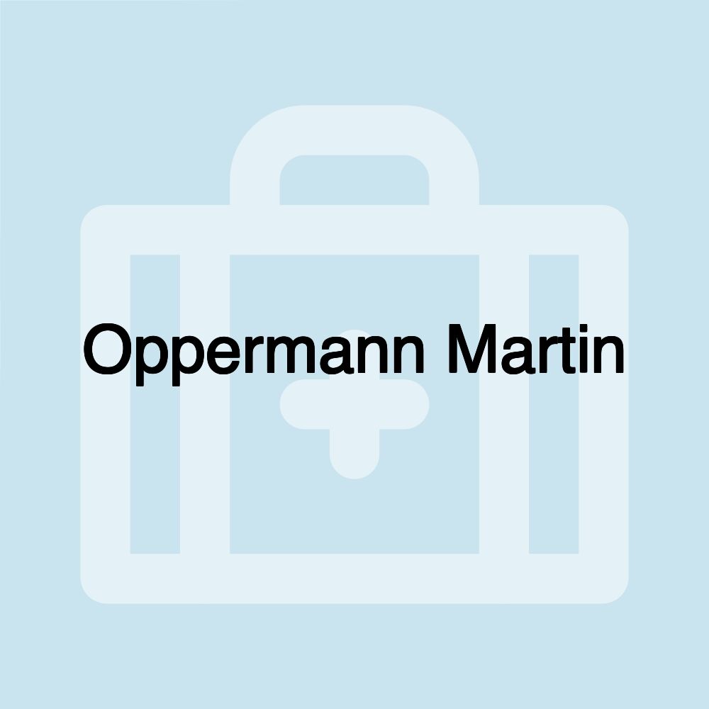 Oppermann Martin