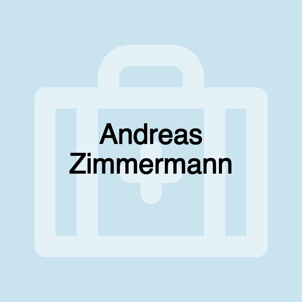 Andreas Zimmermann