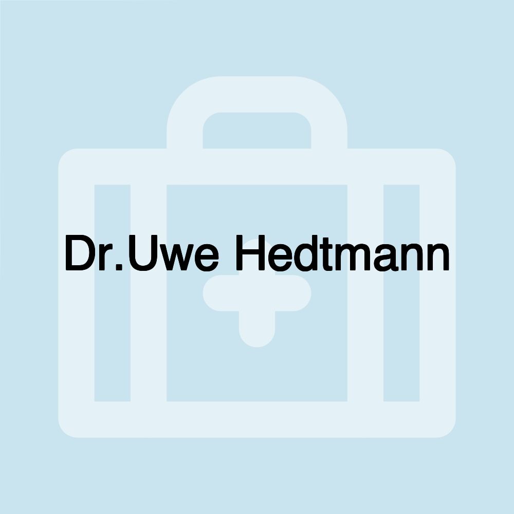 Dr.Uwe Hedtmann