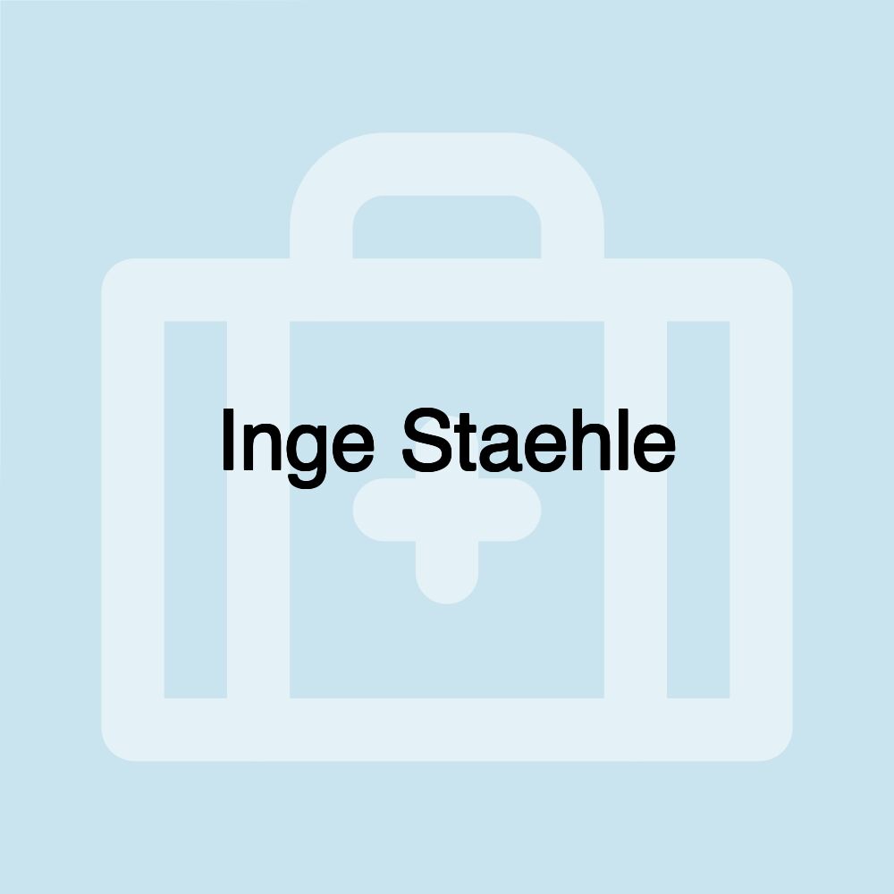 Inge Staehle