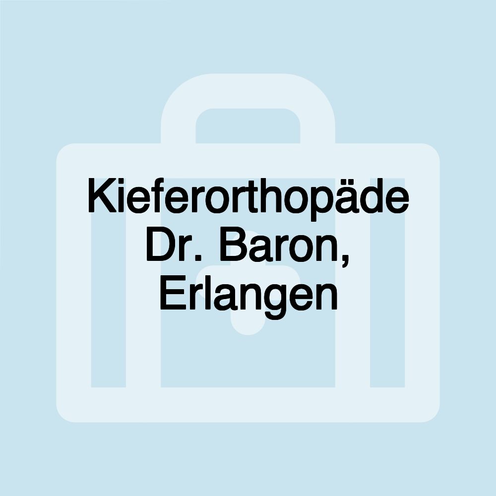 Kieferorthopäde Dr. Baron, Erlangen