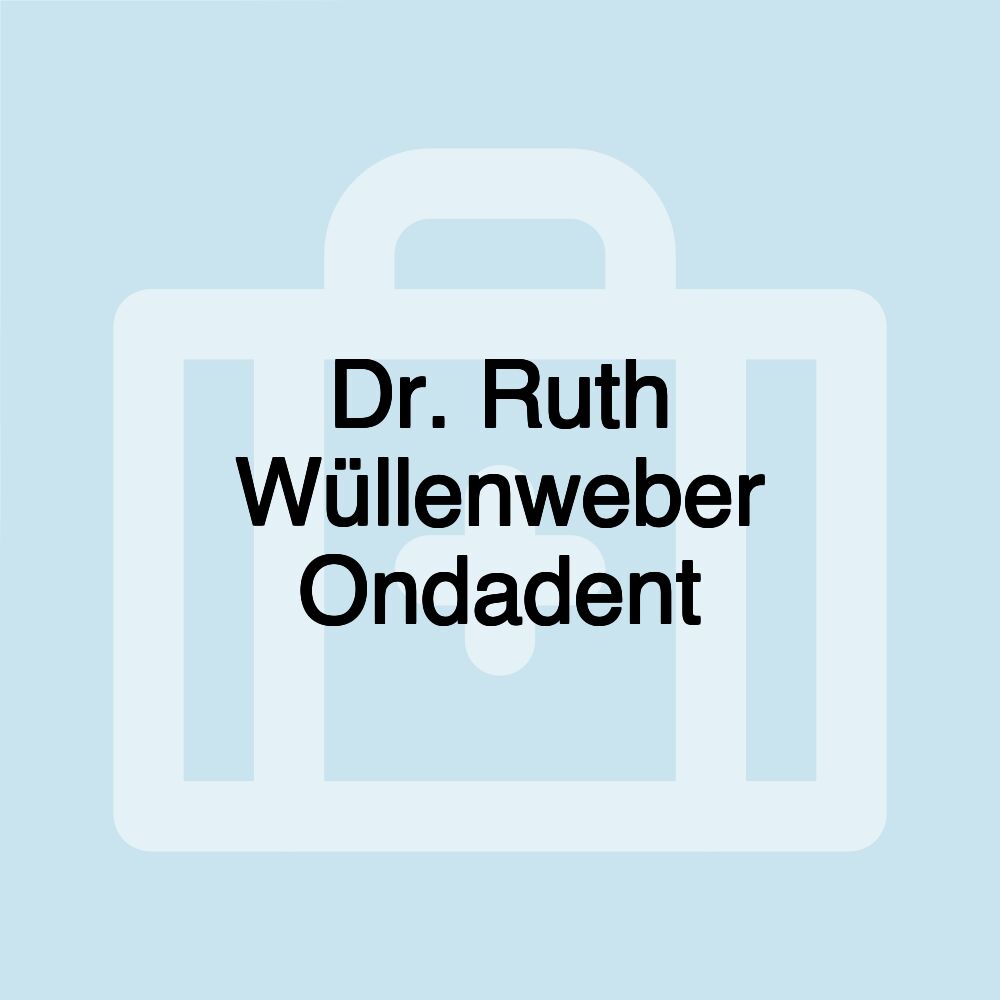 Dr. Ruth Wüllenweber Ondadent