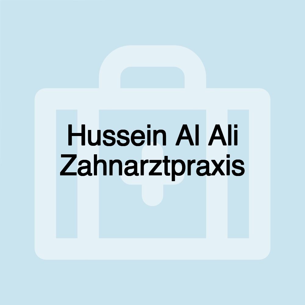 Hussein Al Ali Zahnarztpraxis