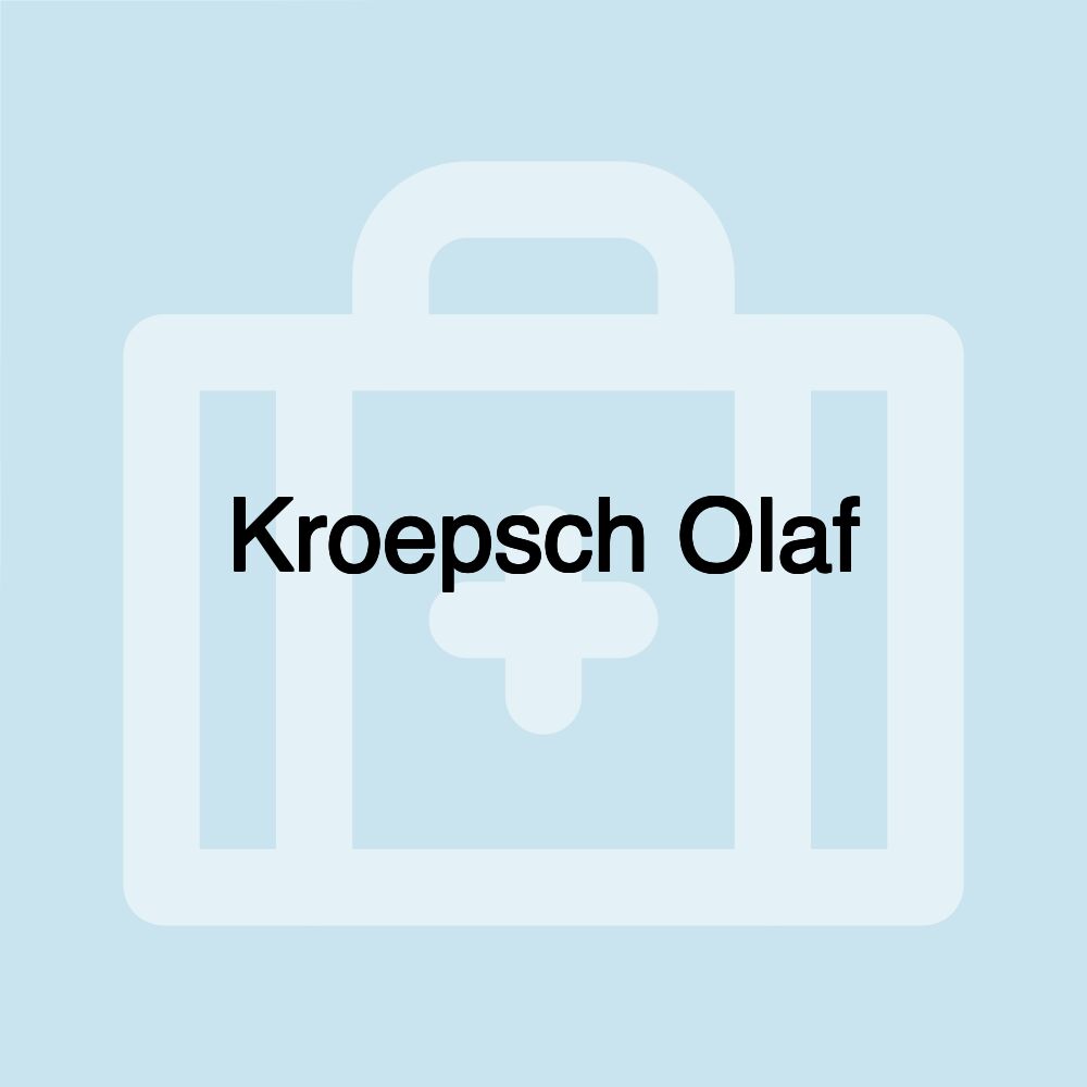 Kroepsch Olaf