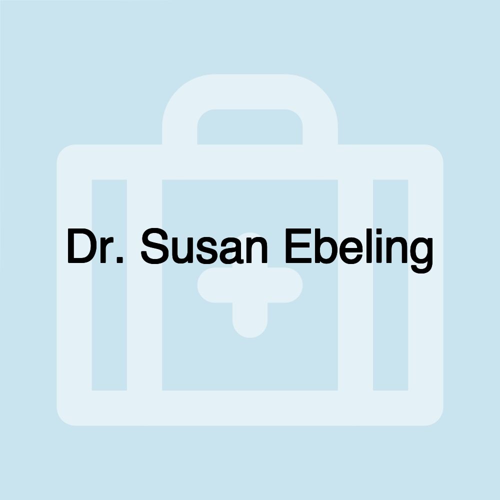 Dr. Susan Ebeling