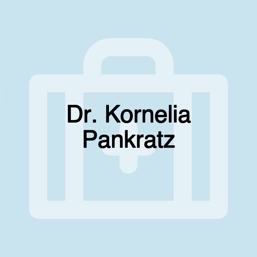 Dr. Kornelia Pankratz