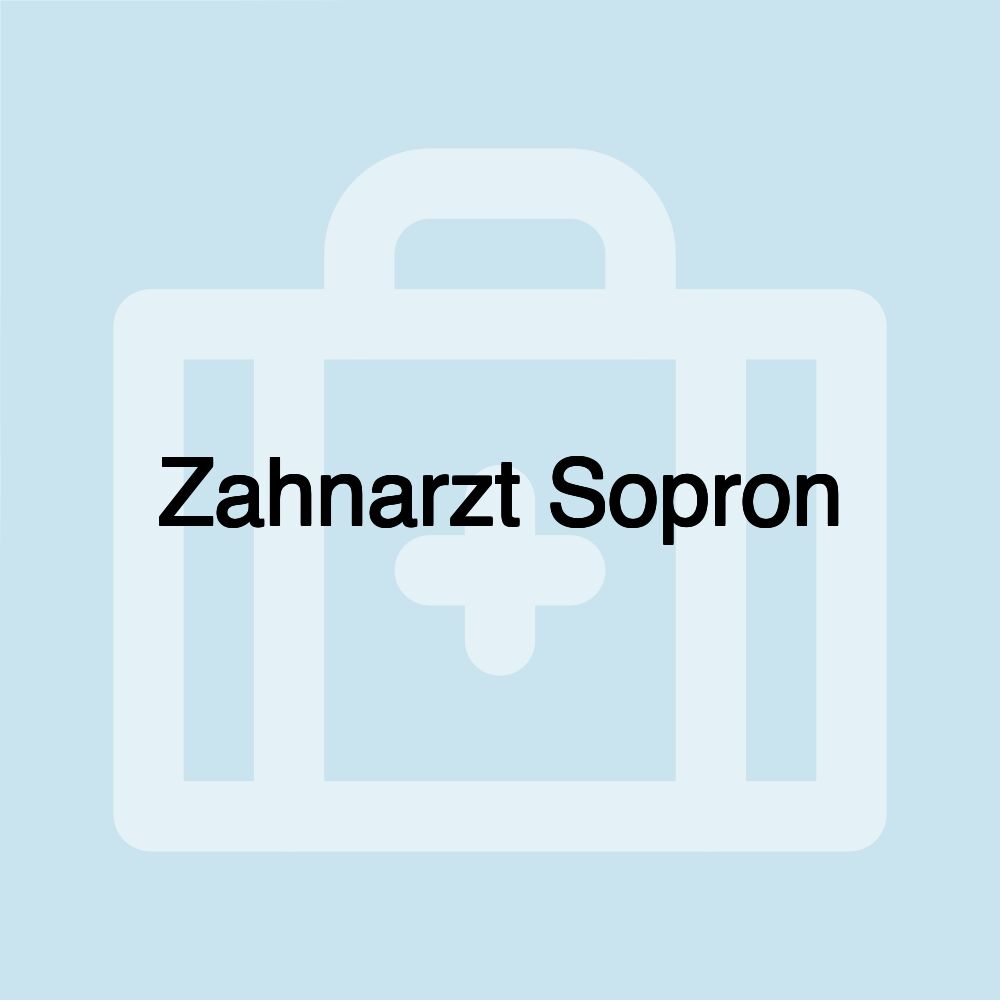 Zahnarzt Sopron