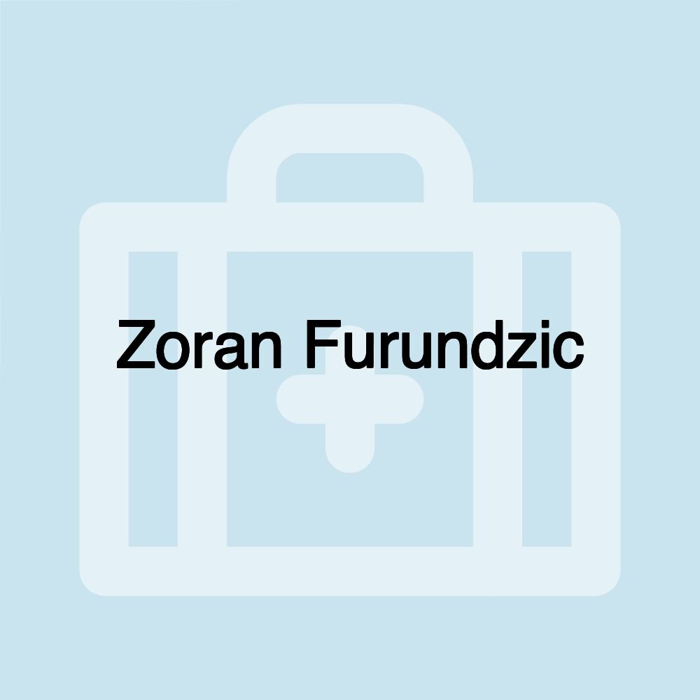 Zoran Furundzic