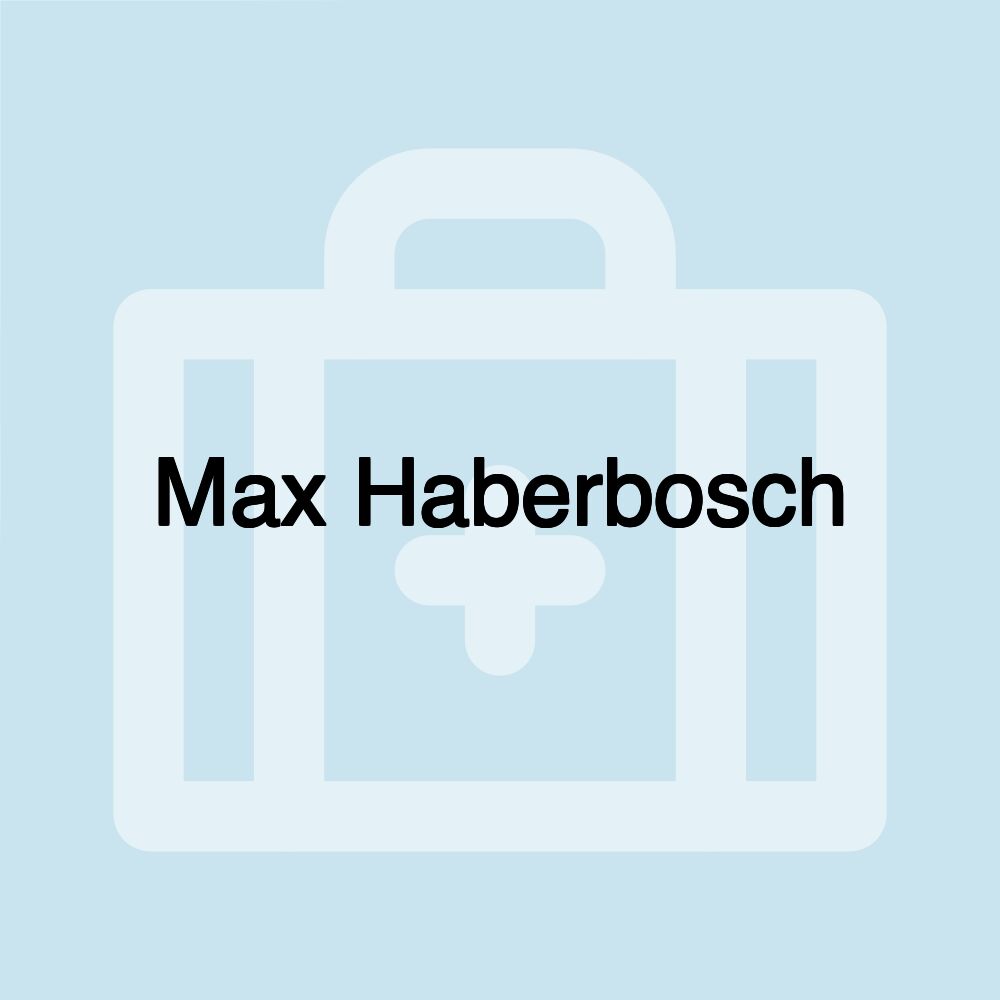 Max Haberbosch