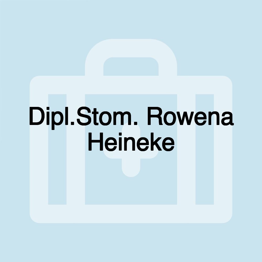 Dipl.Stom. Rowena Heineke