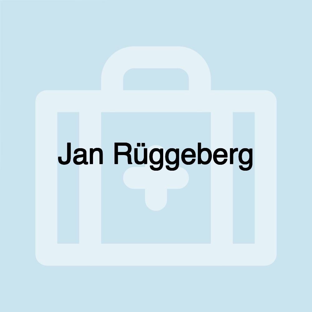 Jan Rüggeberg