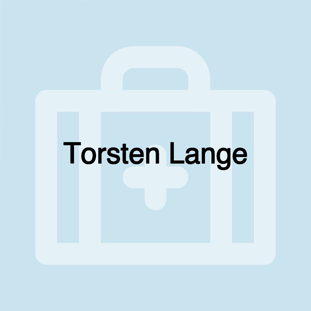 Torsten Lange