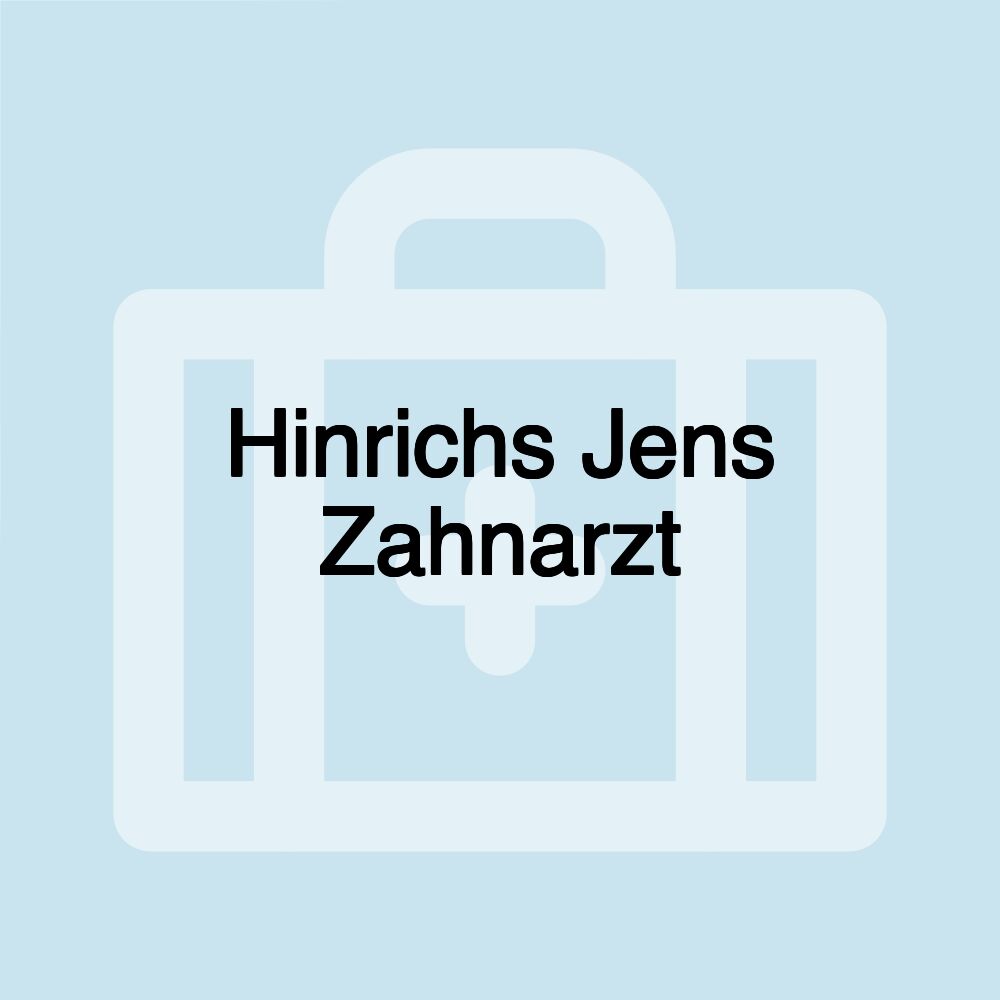 Hinrichs Jens Zahnarzt