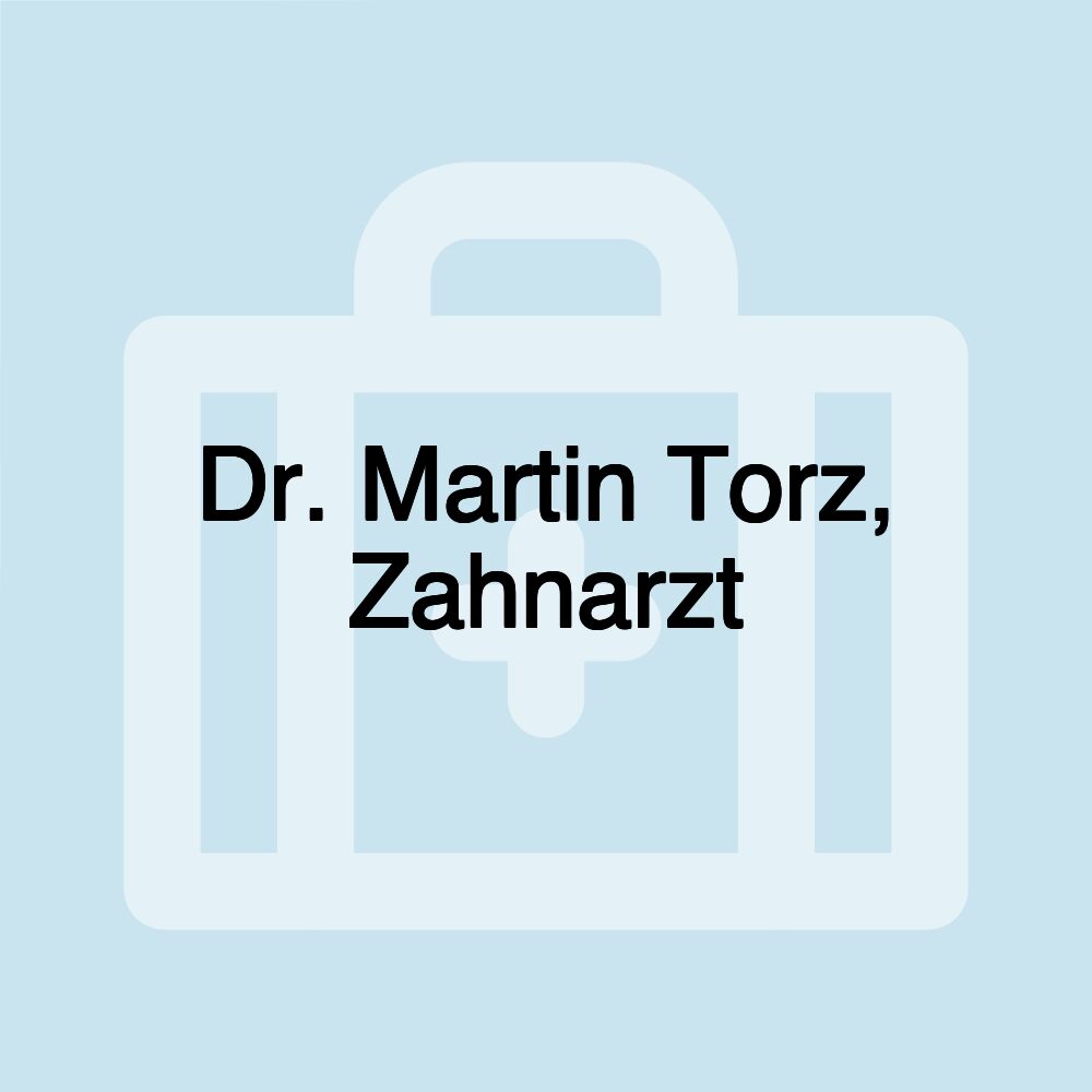 Dr. Martin Torz, Zahnarzt