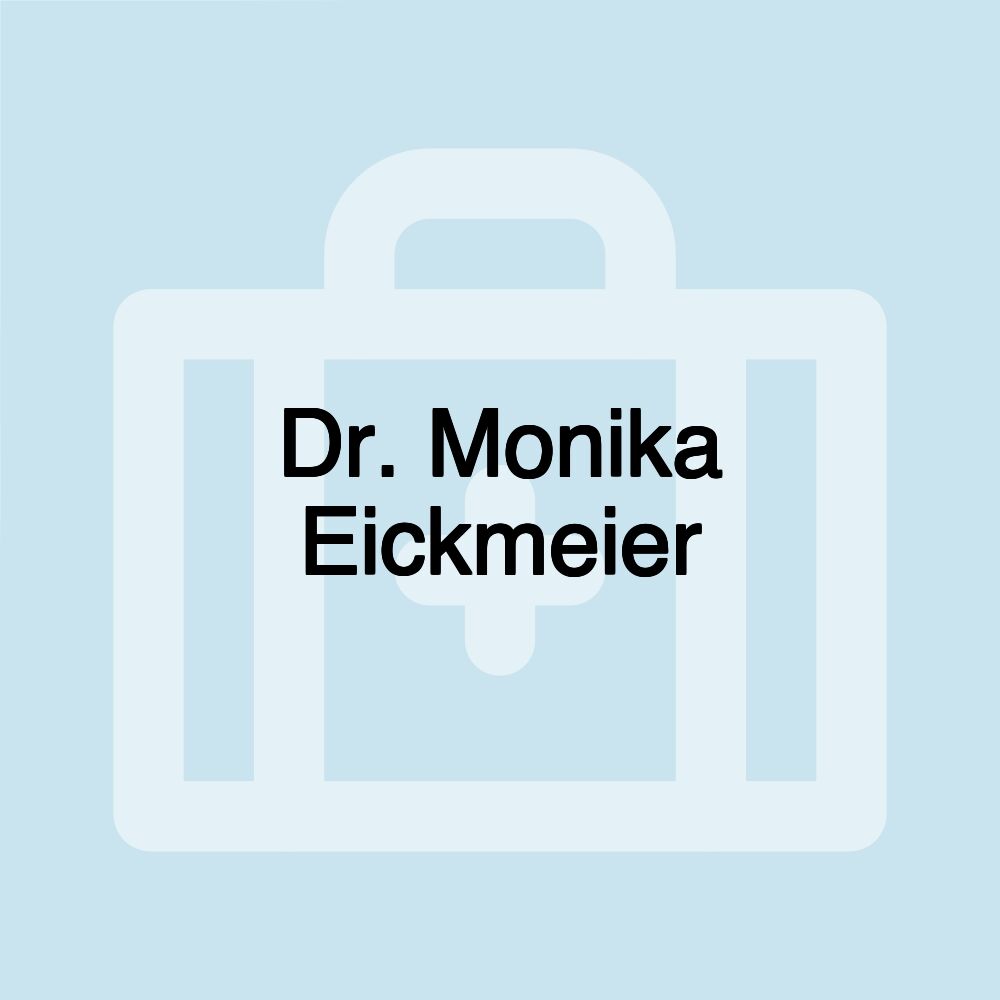 Dr. Monika Eickmeier