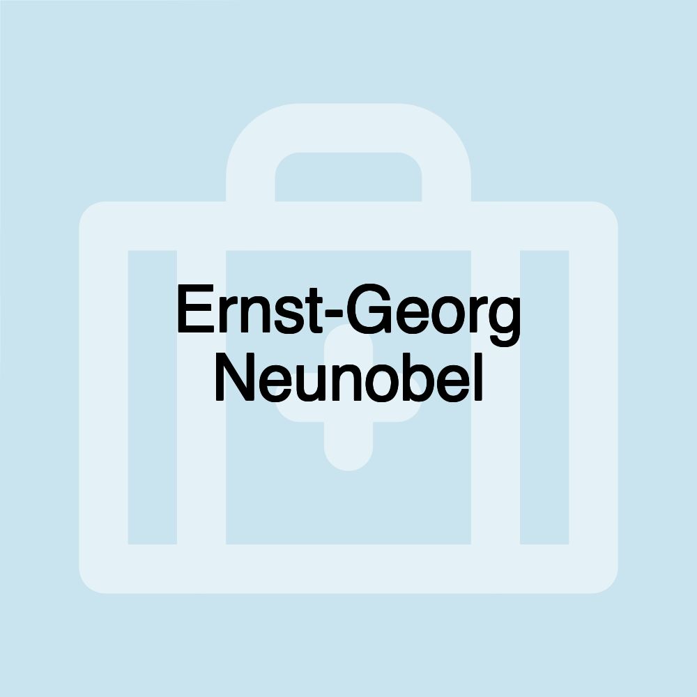 Ernst-Georg Neunobel