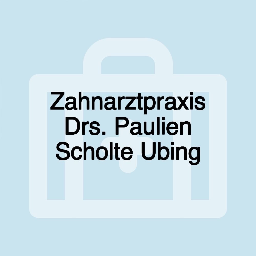 Zahnarztpraxis Drs. Paulien Scholte Ubing